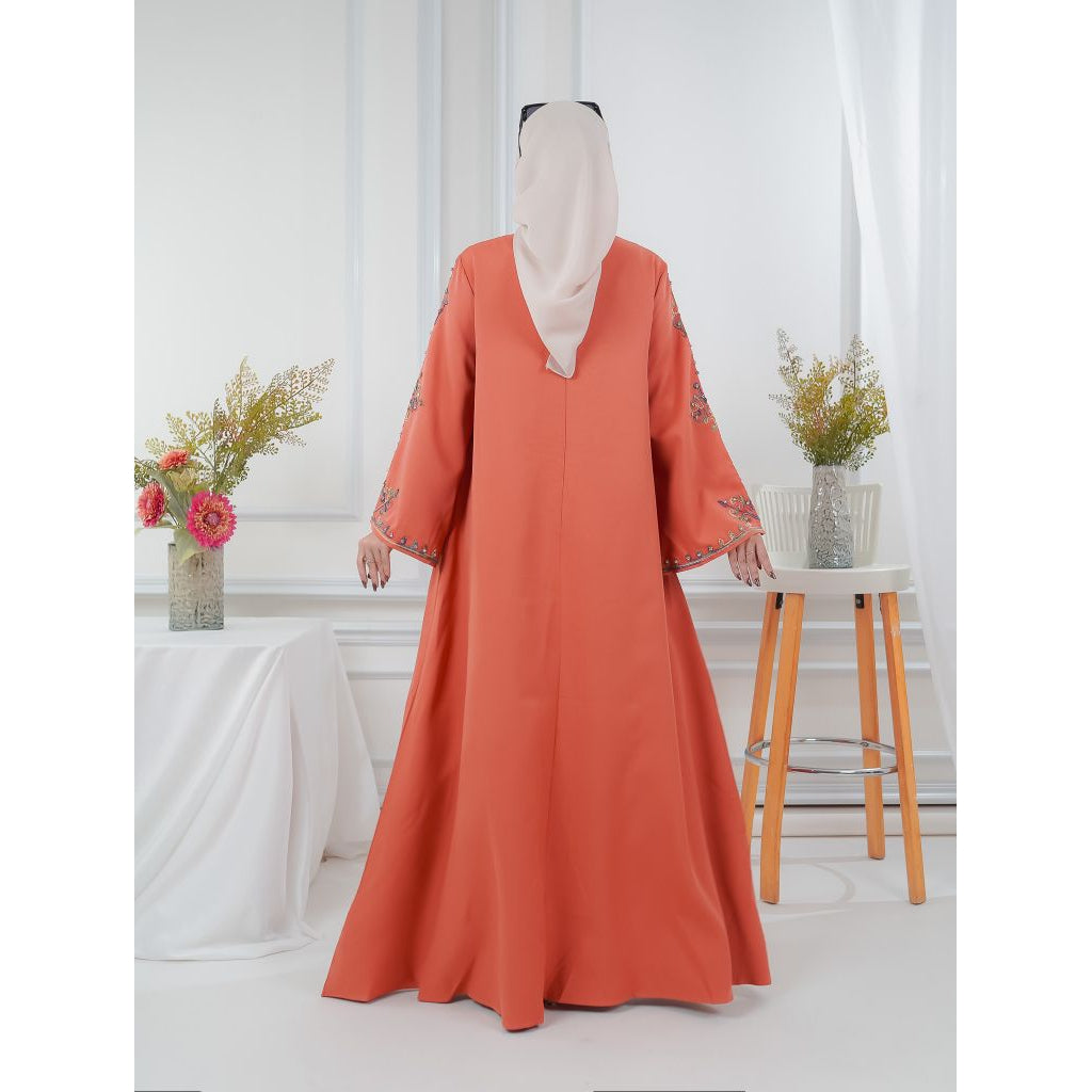 Abaya Bordir, Longgar, Untuk Acara-Acara Dari Lelas Store