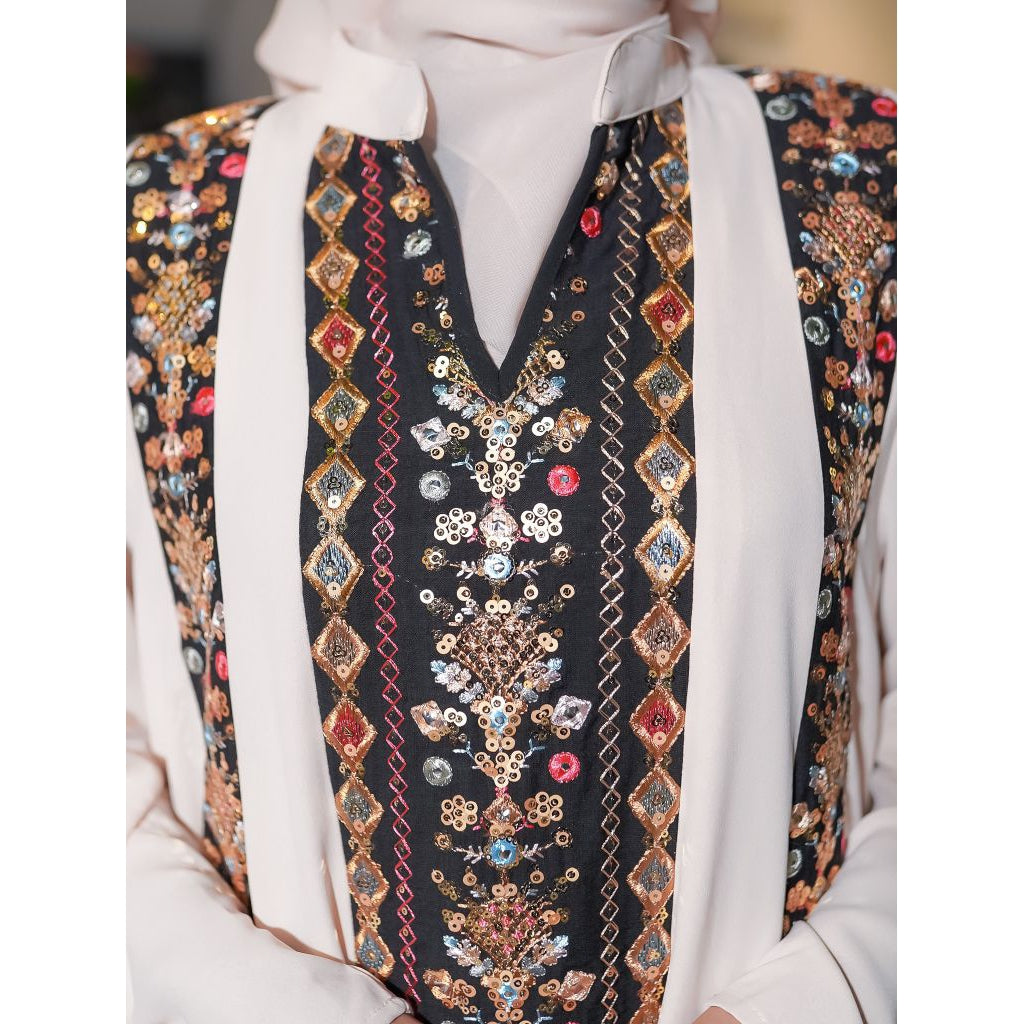 Kaftan ,Jubah Panjang Koktail Maxi Gaun Arabian Style Dari Lelas Store