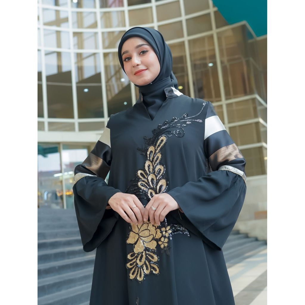 Long Sleeve Arabian Muslim Abaya Dari Lelas
