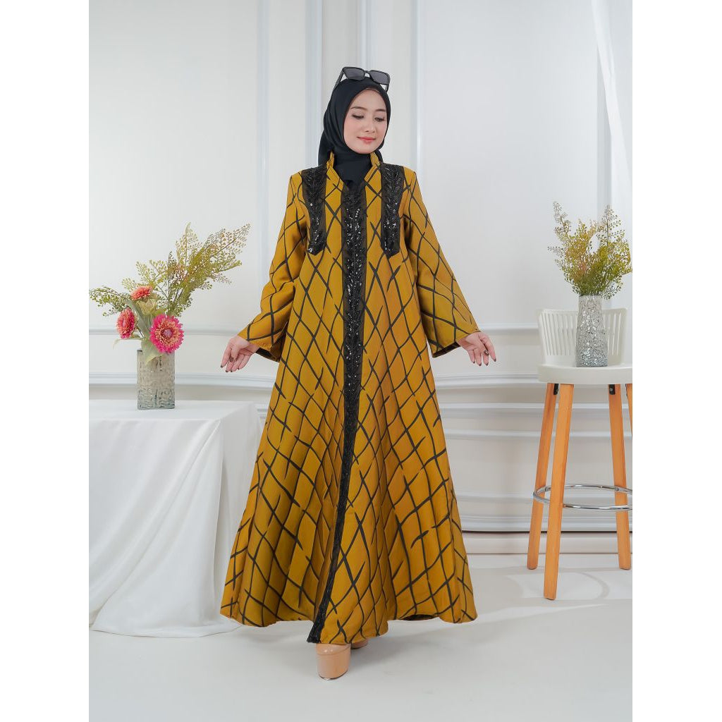 Abaya kerajaan, untuk acara dan hari libur Royal jalabiya, for occasions and holidays Dari Lelas Store