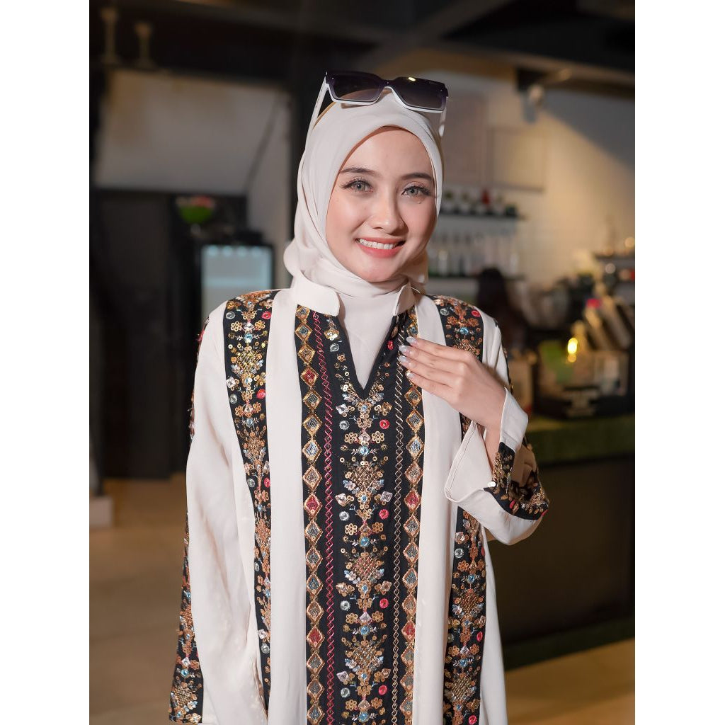 Kaftan ,Jubah Panjang Koktail Maxi Gaun Arabian Style Dari Lelas Store