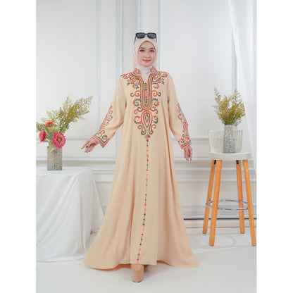 Gaun Panjang Wanita  Luxury Arab Abaya