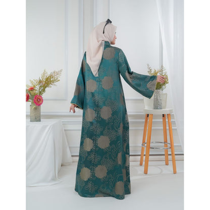 Muslim Turki style Baru Jacquard Pakaian muslim dress mewah Abaya Dari Lelas Store