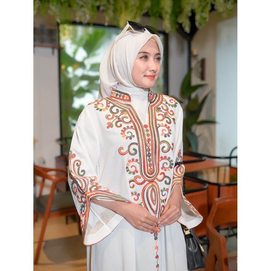 Gaun Panjang Wanita  Luxury Arab Abaya