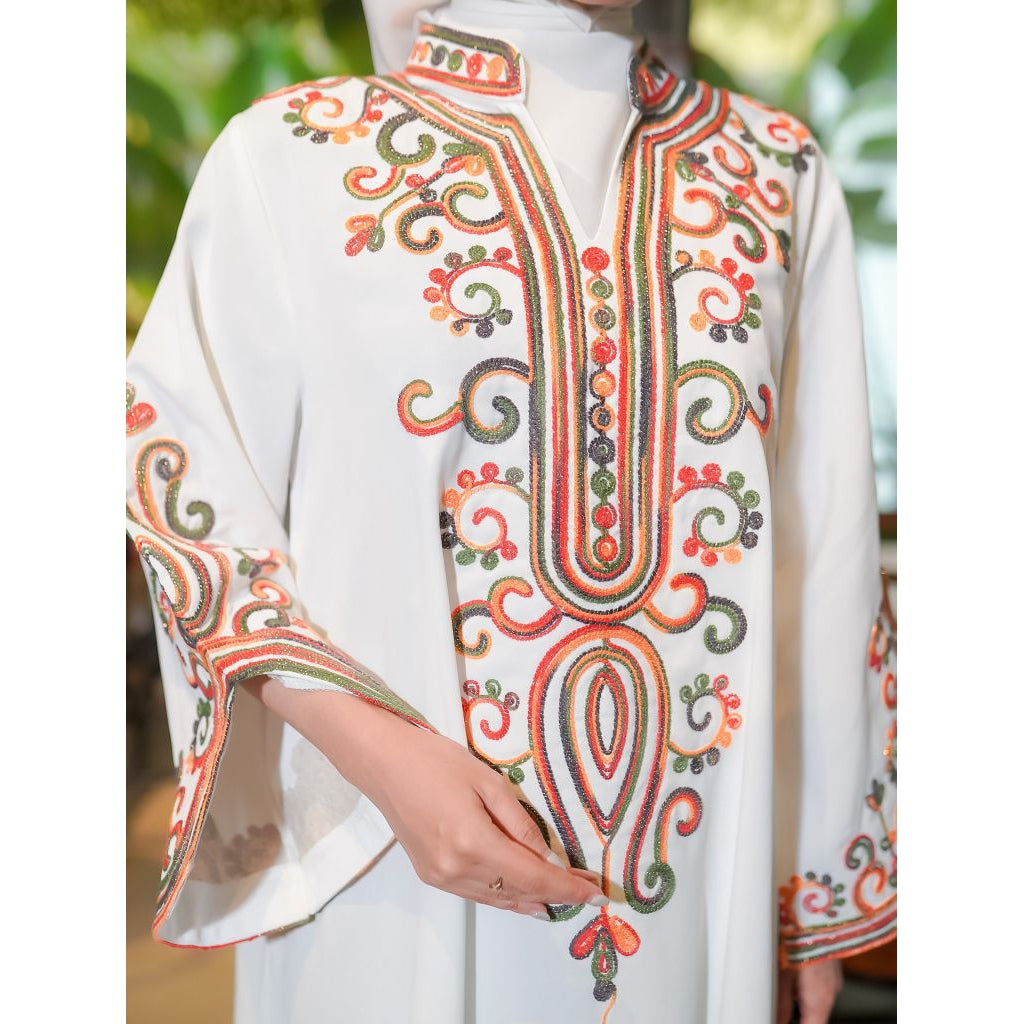 Gaun Panjang Wanita  Luxury Arab Abaya